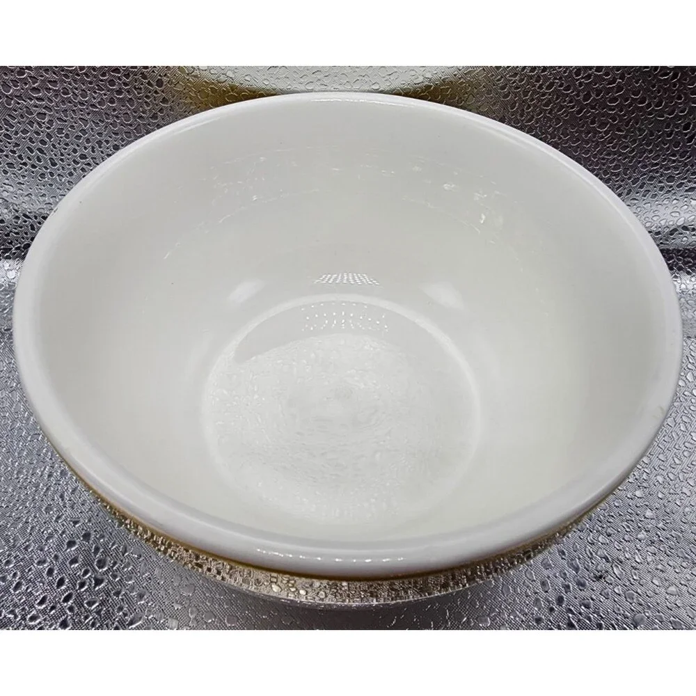 Williams-Sonoma Breakfast Bowl Soup/Cereal/Salad Yellow Rim